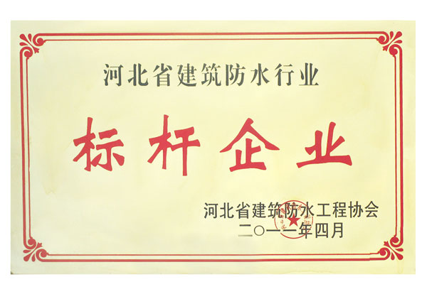 河北省建筑防水標桿企業
