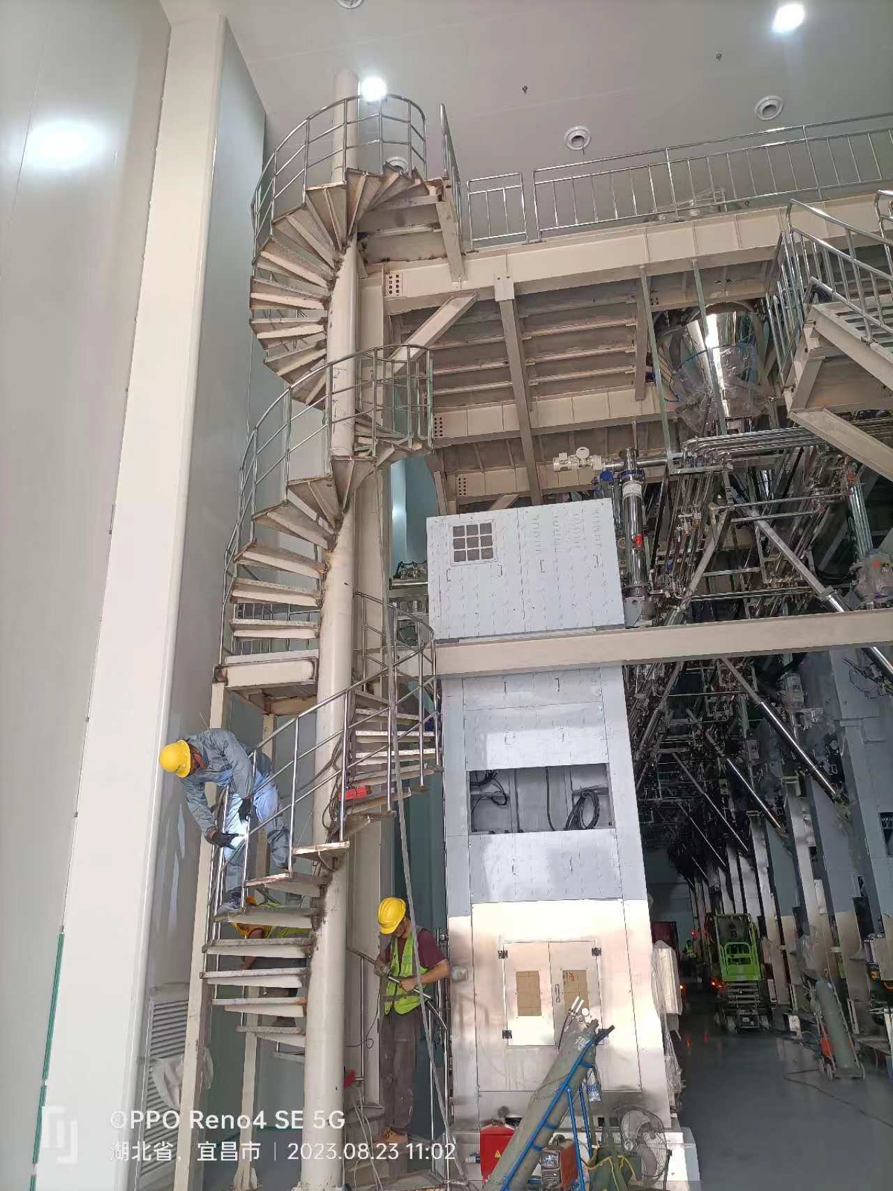 宜昌楚能新能源新建一二車間鋼平臺項目